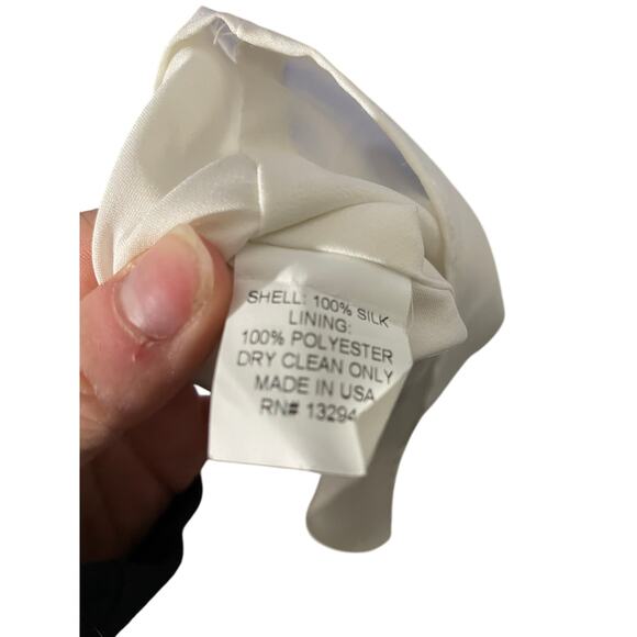 Amanda Uprichard Silk Royal Blue Preppy Cruise Vacation Bold Michaela Romper - Picture 6 of 8